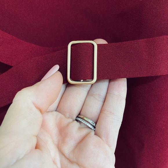 90’s Chic Burgundy Button Down Vest Top size Medium - Picture 7 of 7